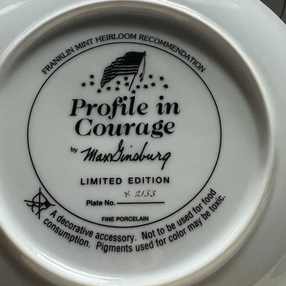 6 Franklin Mint JFK Plates - Picture 10 of 15